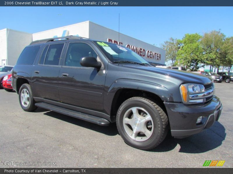 Dark Gray Metallic / Light Gray 2006 Chevrolet TrailBlazer EXT LS