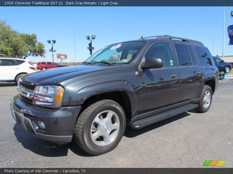 Dark Gray Metallic / Light Gray 2006 Chevrolet TrailBlazer EXT LS