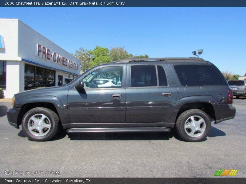Dark Gray Metallic / Light Gray 2006 Chevrolet TrailBlazer EXT LS