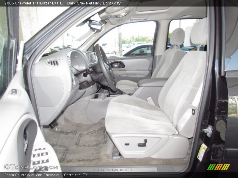 Dark Gray Metallic / Light Gray 2006 Chevrolet TrailBlazer EXT LS
