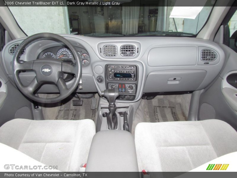Dark Gray Metallic / Light Gray 2006 Chevrolet TrailBlazer EXT LS