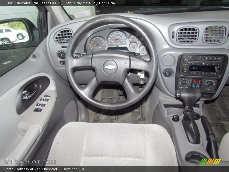 Dark Gray Metallic / Light Gray 2006 Chevrolet TrailBlazer EXT LS