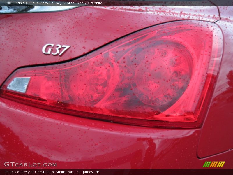 Vibrant Red / Graphite 2008 Infiniti G 37 Journey Coupe