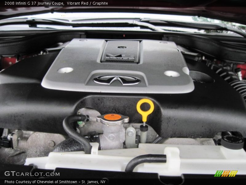 Vibrant Red / Graphite 2008 Infiniti G 37 Journey Coupe