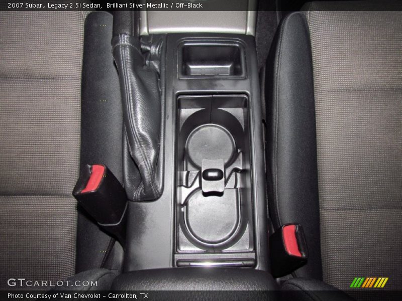 Brilliant Silver Metallic / Off-Black 2007 Subaru Legacy 2.5i Sedan