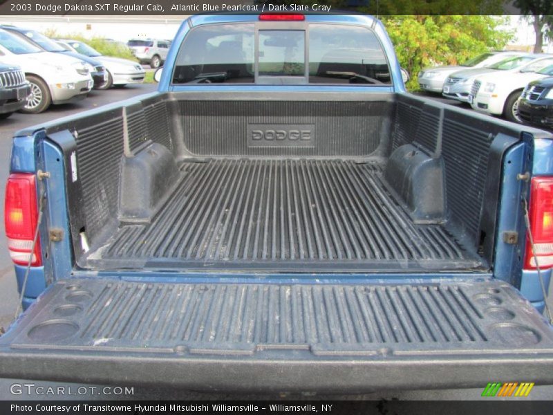 Atlantic Blue Pearlcoat / Dark Slate Gray 2003 Dodge Dakota SXT Regular Cab