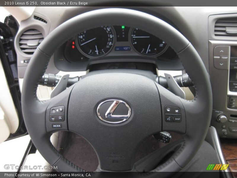  2010 IS 250 Steering Wheel