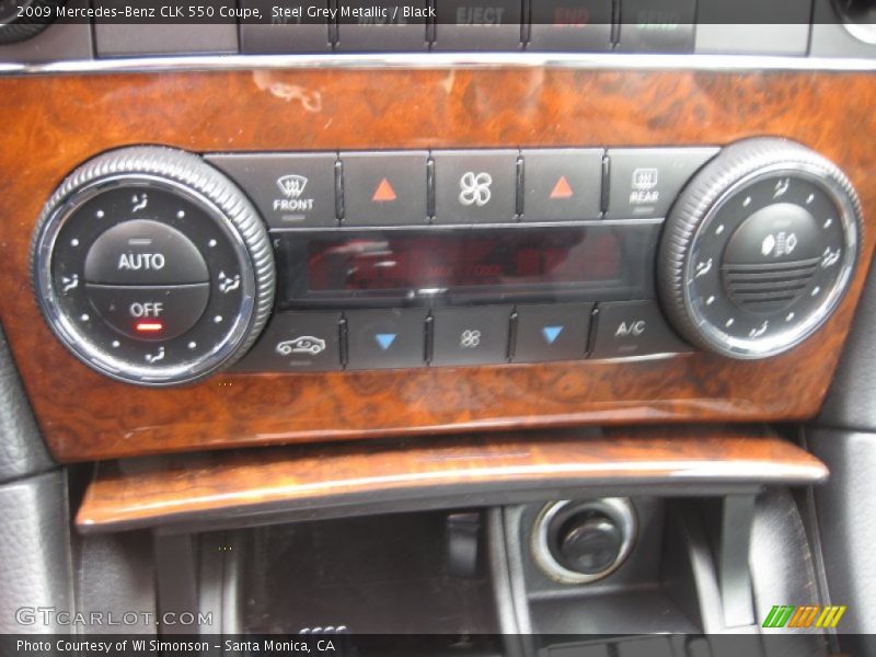 Controls of 2009 CLK 550 Coupe