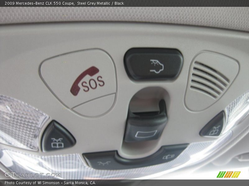 Controls of 2009 CLK 550 Coupe