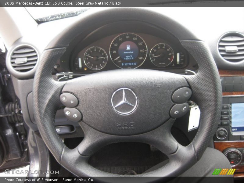  2009 CLK 550 Coupe Steering Wheel