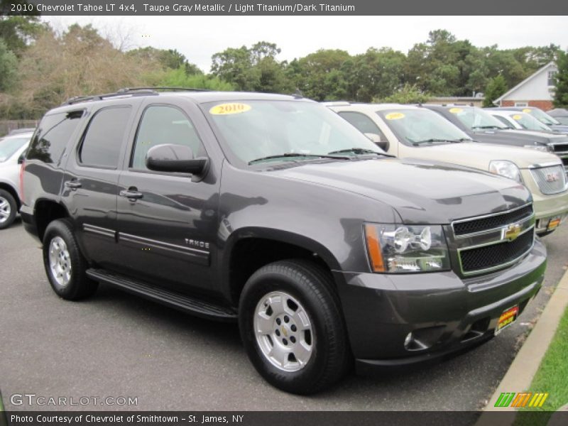 Taupe Gray Metallic / Light Titanium/Dark Titanium 2010 Chevrolet Tahoe LT 4x4