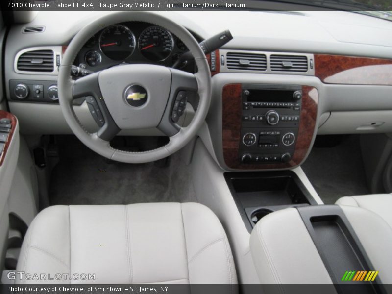 Taupe Gray Metallic / Light Titanium/Dark Titanium 2010 Chevrolet Tahoe LT 4x4