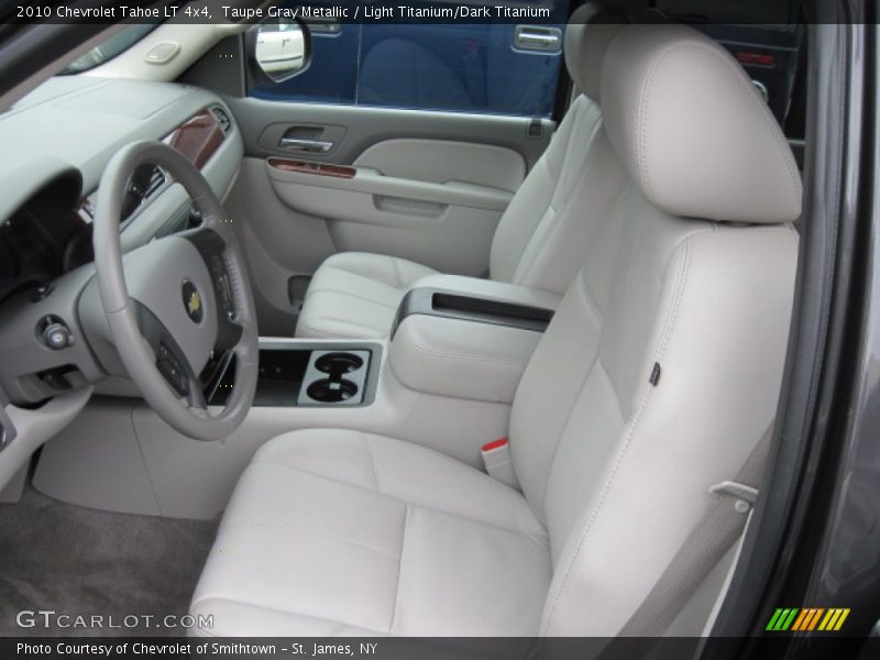 Taupe Gray Metallic / Light Titanium/Dark Titanium 2010 Chevrolet Tahoe LT 4x4