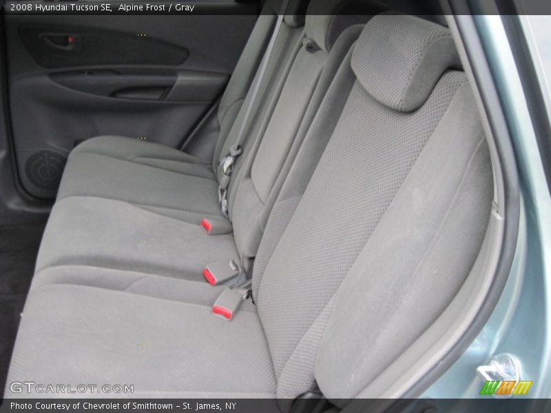 Alpine Frost / Gray 2008 Hyundai Tucson SE