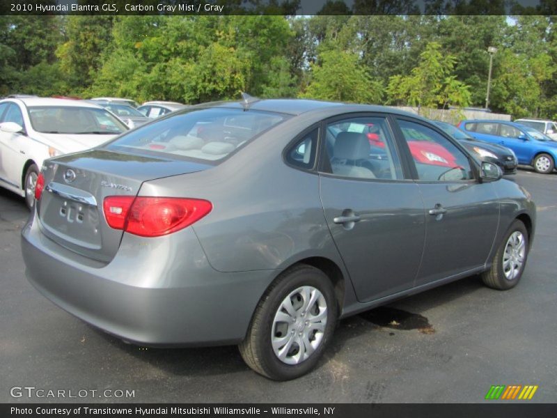 Carbon Gray Mist / Gray 2010 Hyundai Elantra GLS