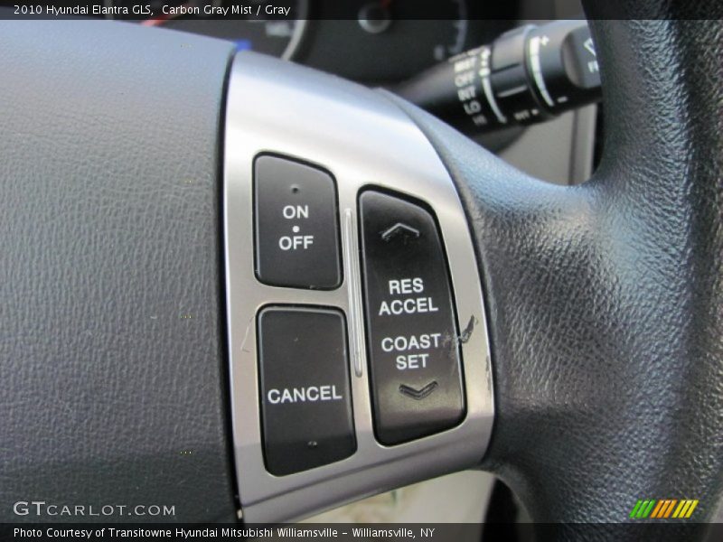 Carbon Gray Mist / Gray 2010 Hyundai Elantra GLS