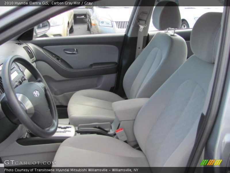 Carbon Gray Mist / Gray 2010 Hyundai Elantra GLS