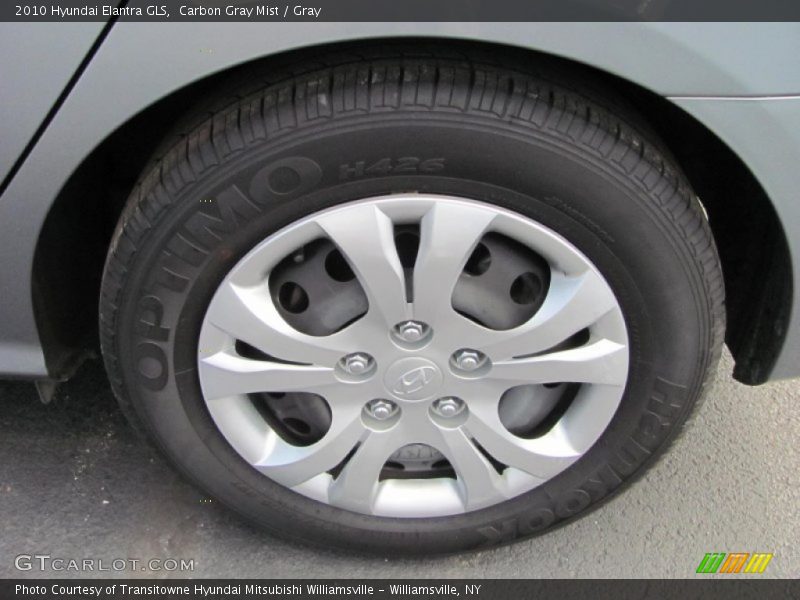 Carbon Gray Mist / Gray 2010 Hyundai Elantra GLS