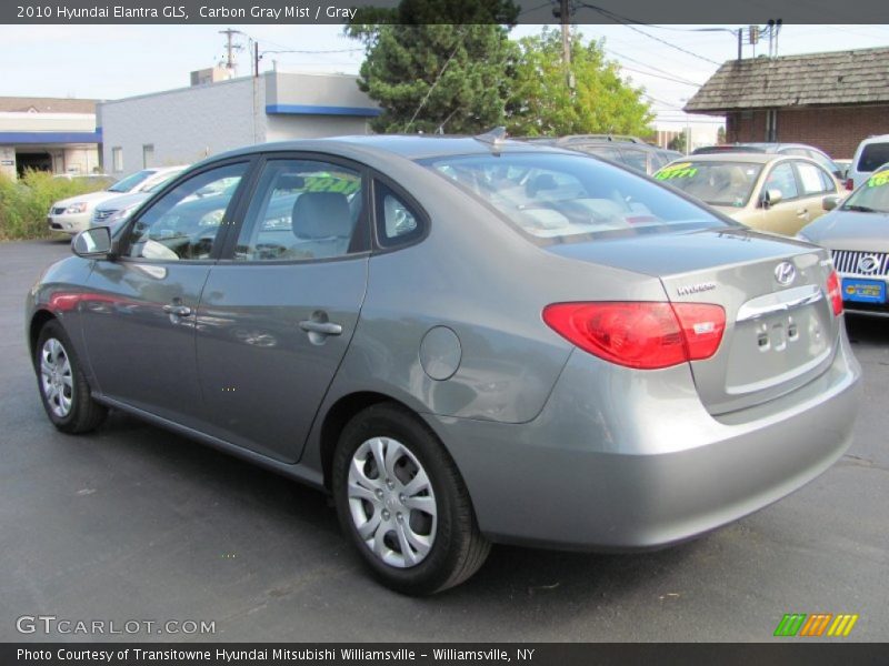 Carbon Gray Mist / Gray 2010 Hyundai Elantra GLS