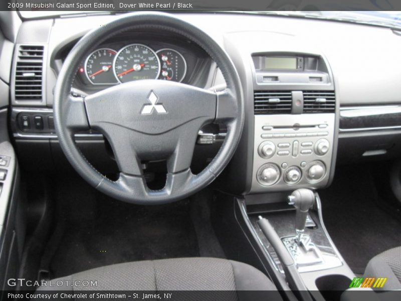 Dover White Pearl / Black 2009 Mitsubishi Galant Sport Edition