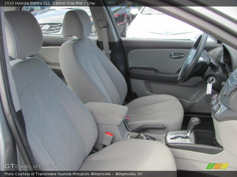 Carbon Gray Mist / Gray 2010 Hyundai Elantra GLS