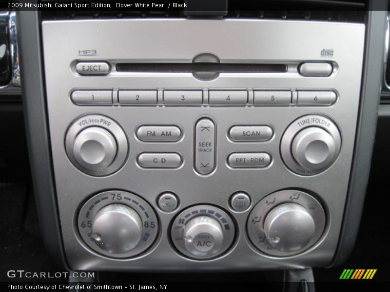 Dover White Pearl / Black 2009 Mitsubishi Galant Sport Edition