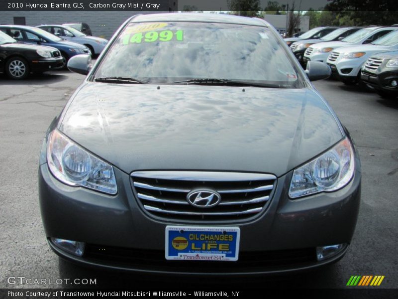 Carbon Gray Mist / Gray 2010 Hyundai Elantra GLS