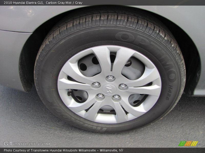 Carbon Gray Mist / Gray 2010 Hyundai Elantra GLS