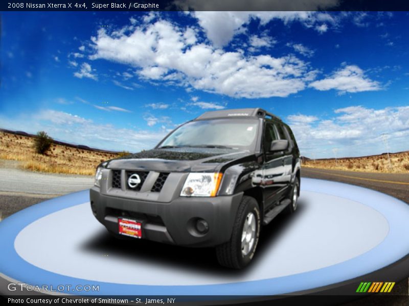 Super Black / Graphite 2008 Nissan Xterra X 4x4