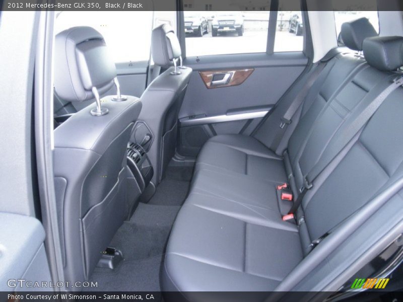 Black / Black 2012 Mercedes-Benz GLK 350
