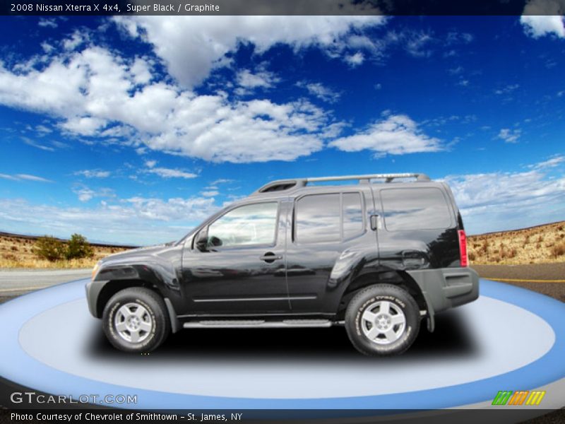 Super Black / Graphite 2008 Nissan Xterra X 4x4