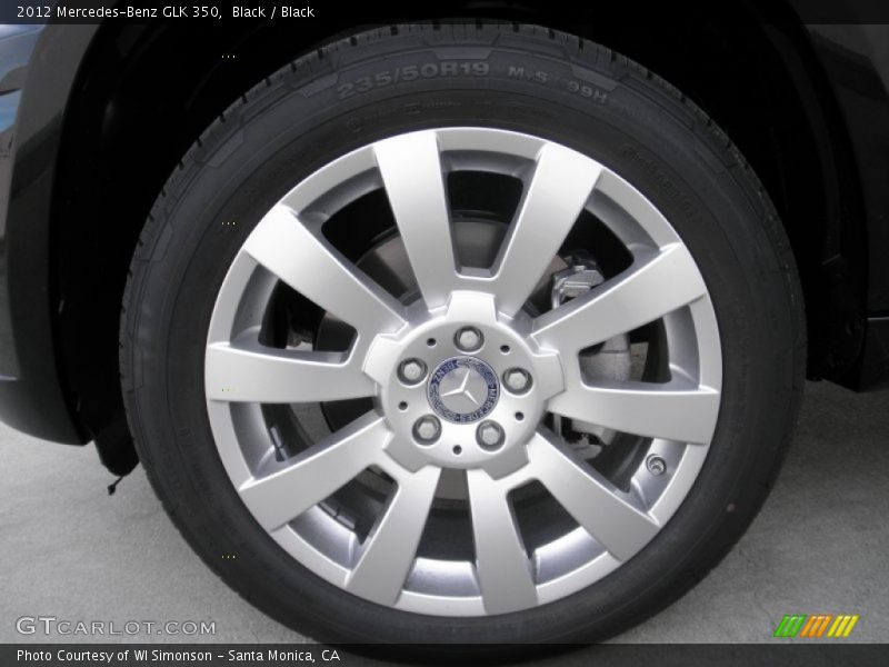 Black / Black 2012 Mercedes-Benz GLK 350