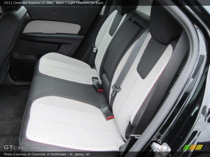 Black / Light Titanium/Jet Black 2011 Chevrolet Equinox LS AWD
