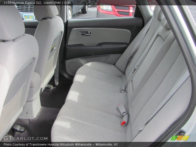 Liquid Silver / Gray 2010 Hyundai Elantra GLS