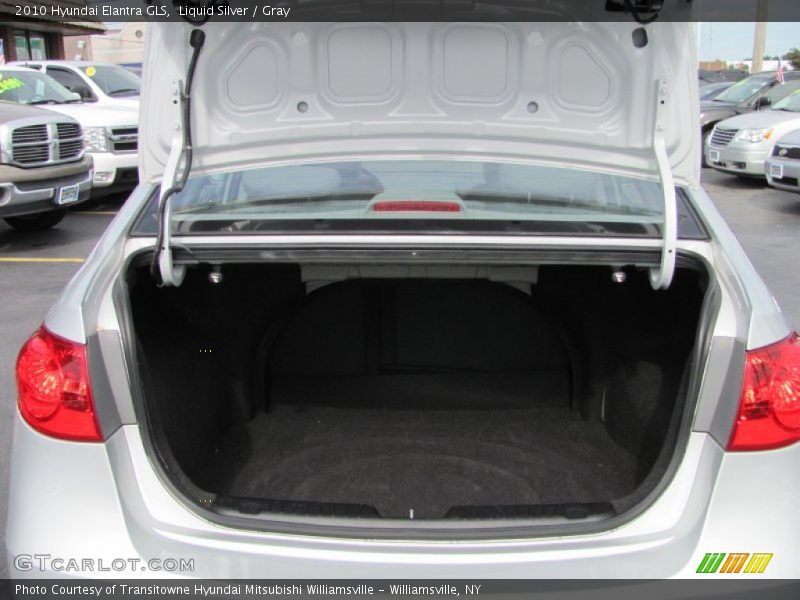 Liquid Silver / Gray 2010 Hyundai Elantra GLS