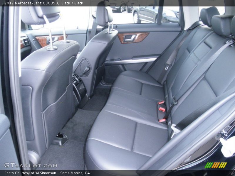 Black / Black 2012 Mercedes-Benz GLK 350