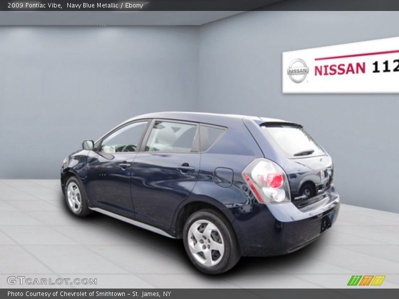 Navy Blue Metallic / Ebony 2009 Pontiac Vibe