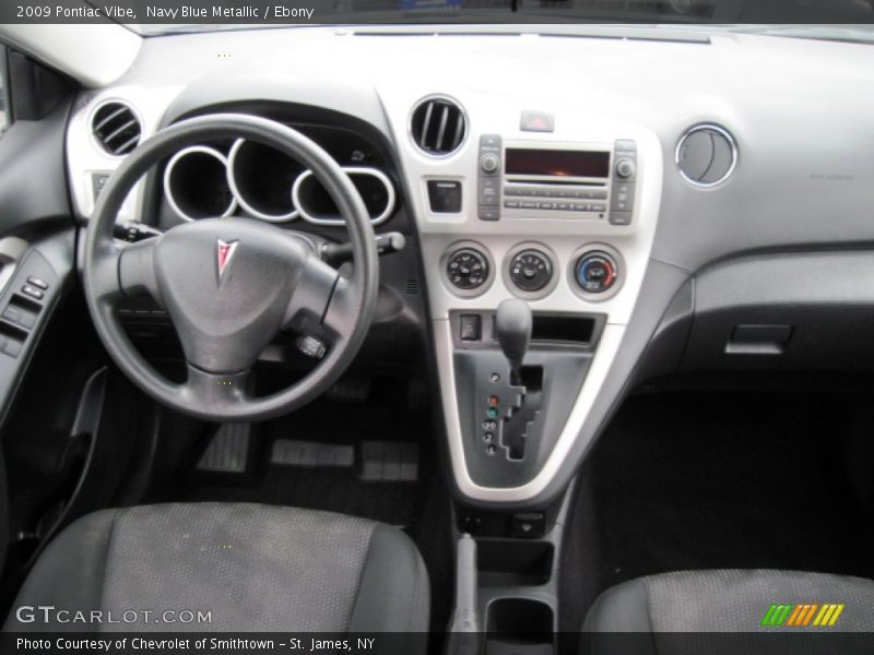 Navy Blue Metallic / Ebony 2009 Pontiac Vibe