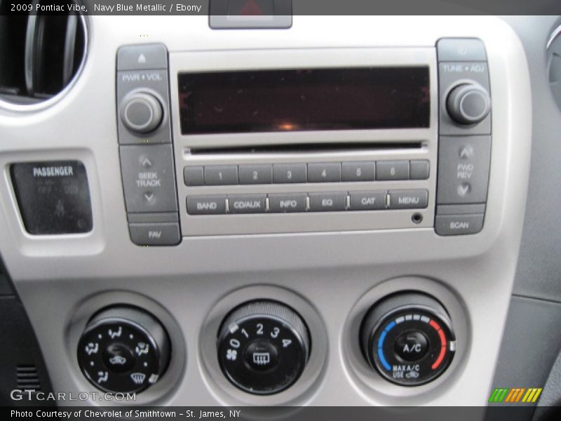 Navy Blue Metallic / Ebony 2009 Pontiac Vibe