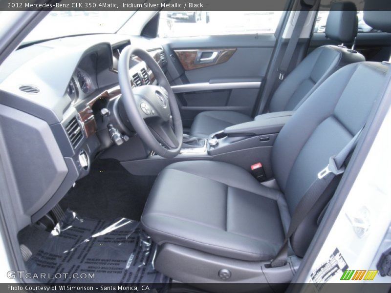  2012 GLK 350 4Matic Black Interior