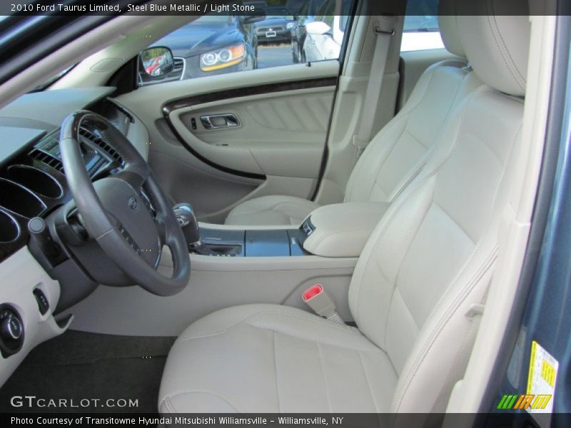 Steel Blue Metallic / Light Stone 2010 Ford Taurus Limited