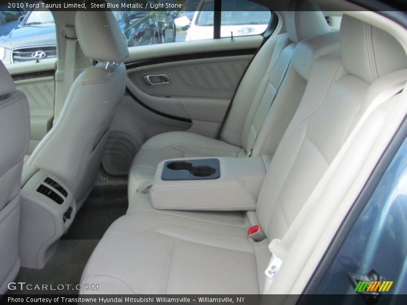 Steel Blue Metallic / Light Stone 2010 Ford Taurus Limited