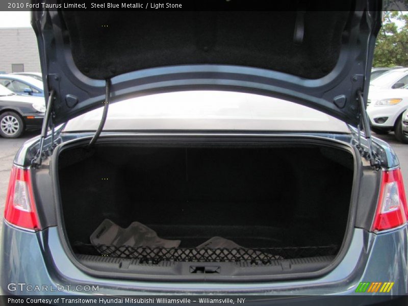 Steel Blue Metallic / Light Stone 2010 Ford Taurus Limited