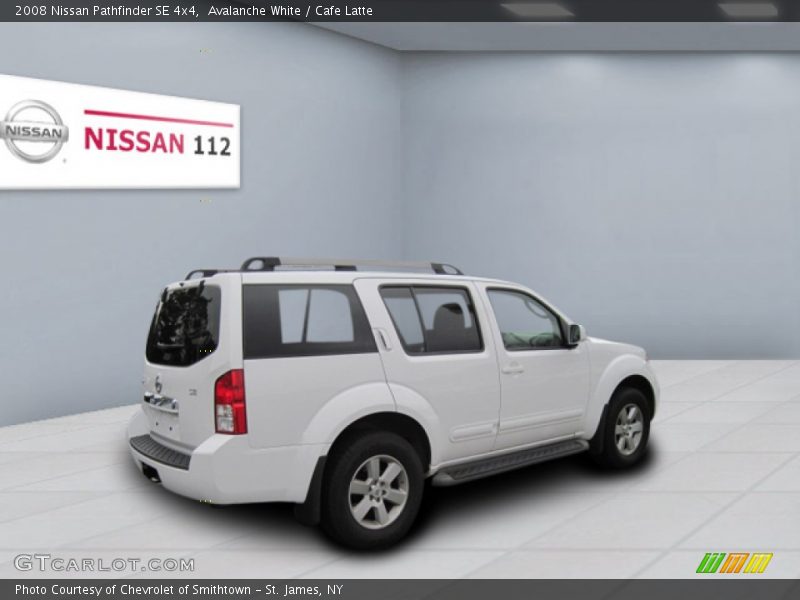 Avalanche White / Cafe Latte 2008 Nissan Pathfinder SE 4x4