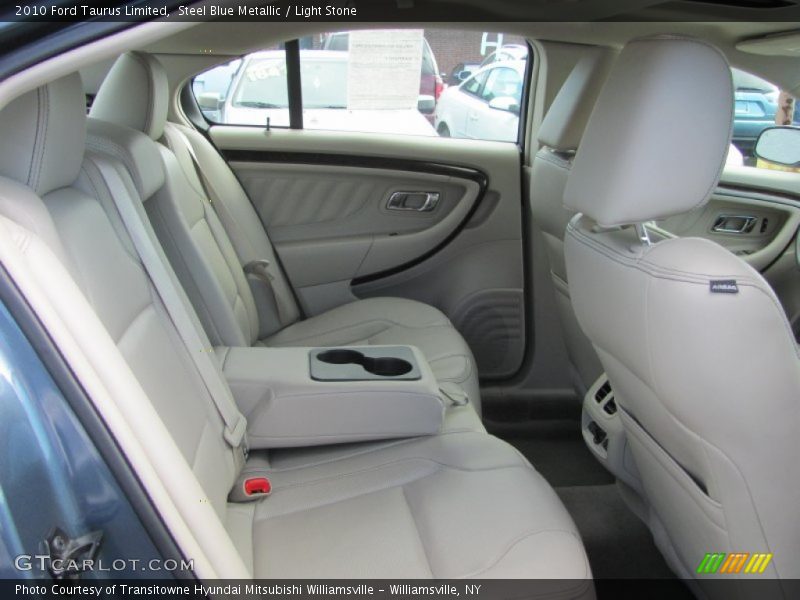 Steel Blue Metallic / Light Stone 2010 Ford Taurus Limited