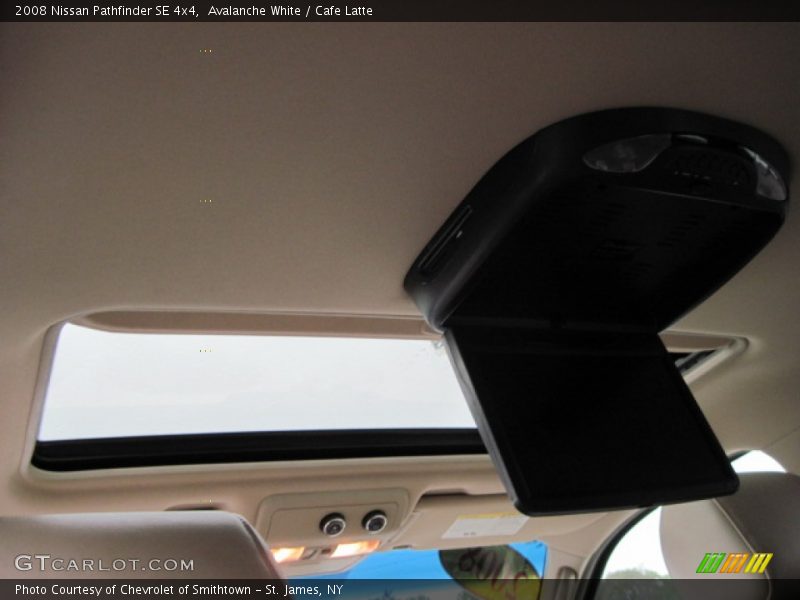 Avalanche White / Cafe Latte 2008 Nissan Pathfinder SE 4x4