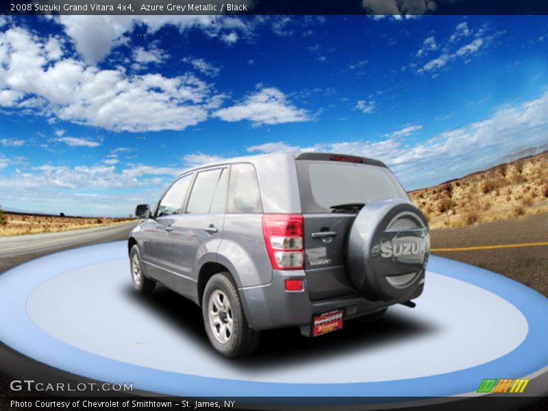Azure Grey Metallic / Black 2008 Suzuki Grand Vitara 4x4
