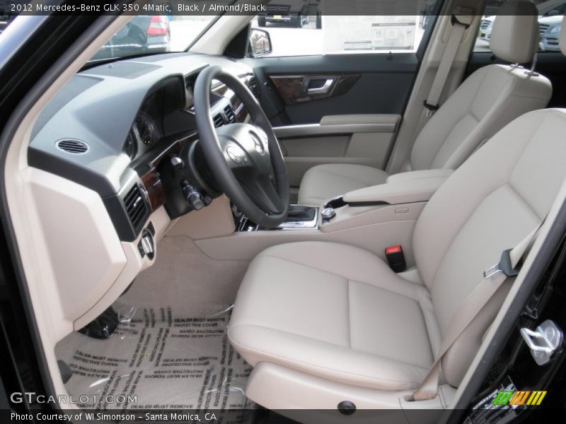 Black / Almond/Black 2012 Mercedes-Benz GLK 350 4Matic