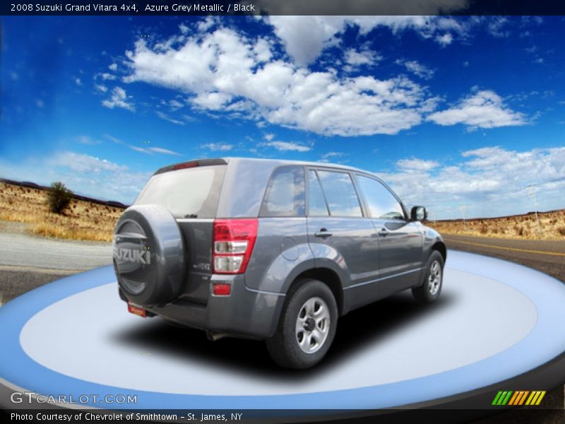 Azure Grey Metallic / Black 2008 Suzuki Grand Vitara 4x4