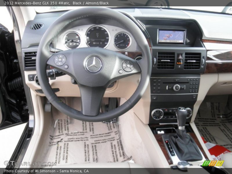 Black / Almond/Black 2012 Mercedes-Benz GLK 350 4Matic